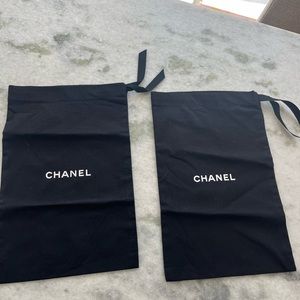 Chanel dust bags shoes
